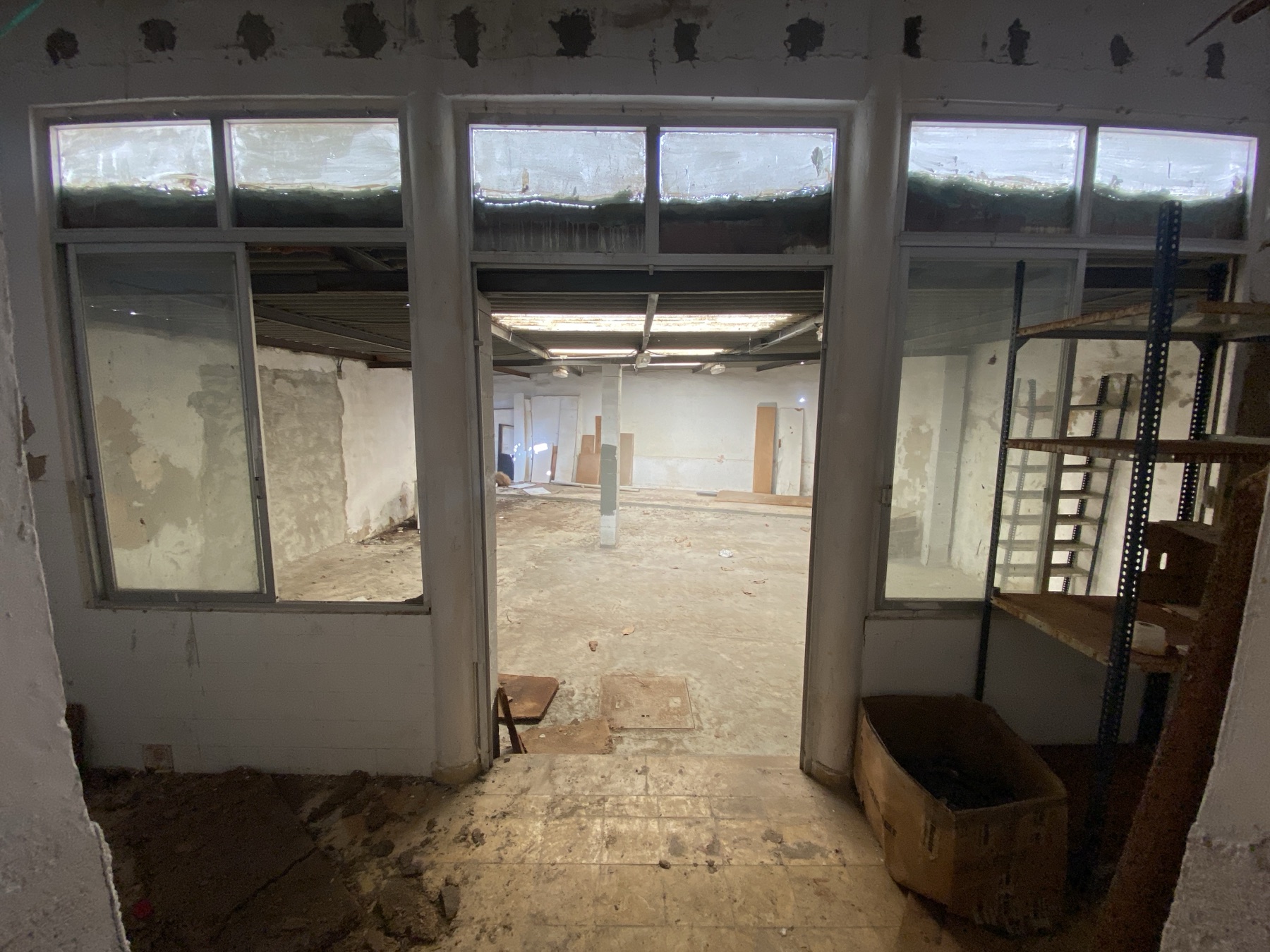 Interior before renovation